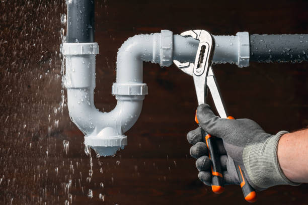 Professional Drain Cleaning technician working in Colon, MI
